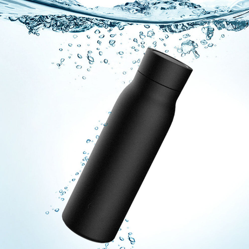 400ml Thermos LCD Temperature Display Stainless Steel Insulated Cup Vacuum Water Bottle Camping Travel Image 2