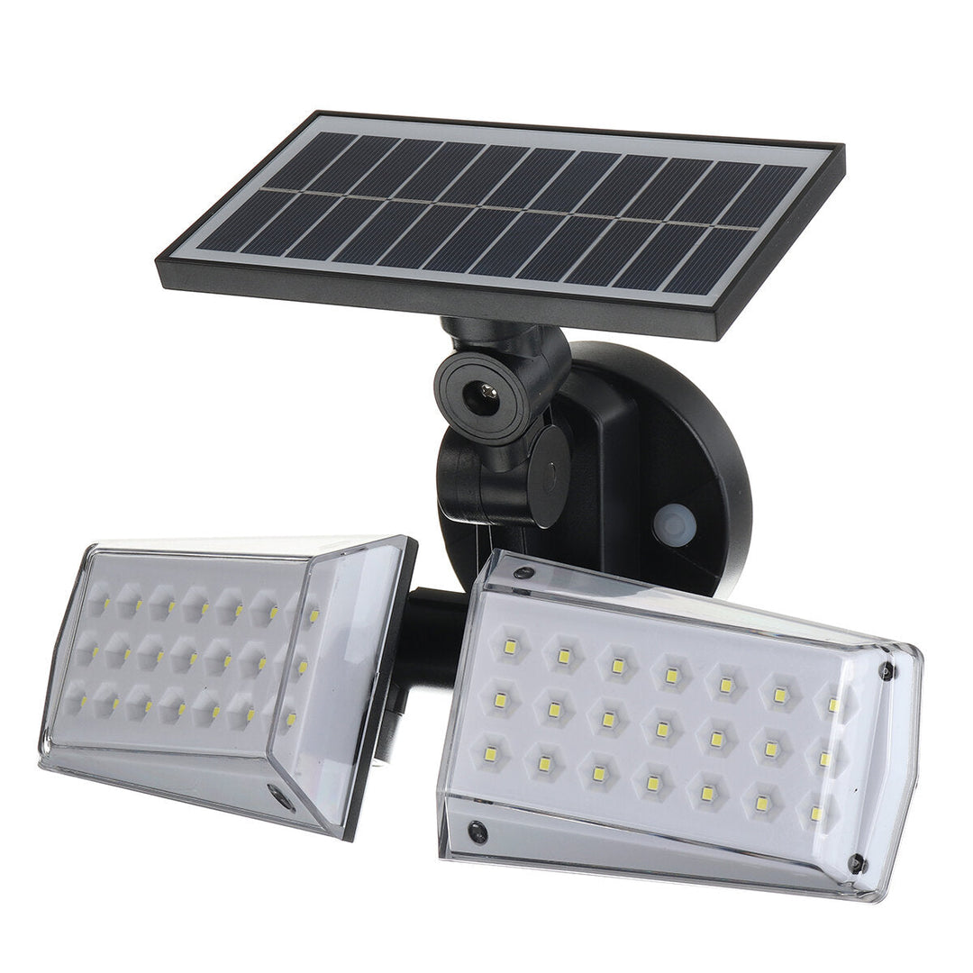 42/80LED Solar Light Body Sensor Wall Street Light Outdoor Garden Lamps IP65 Image 7