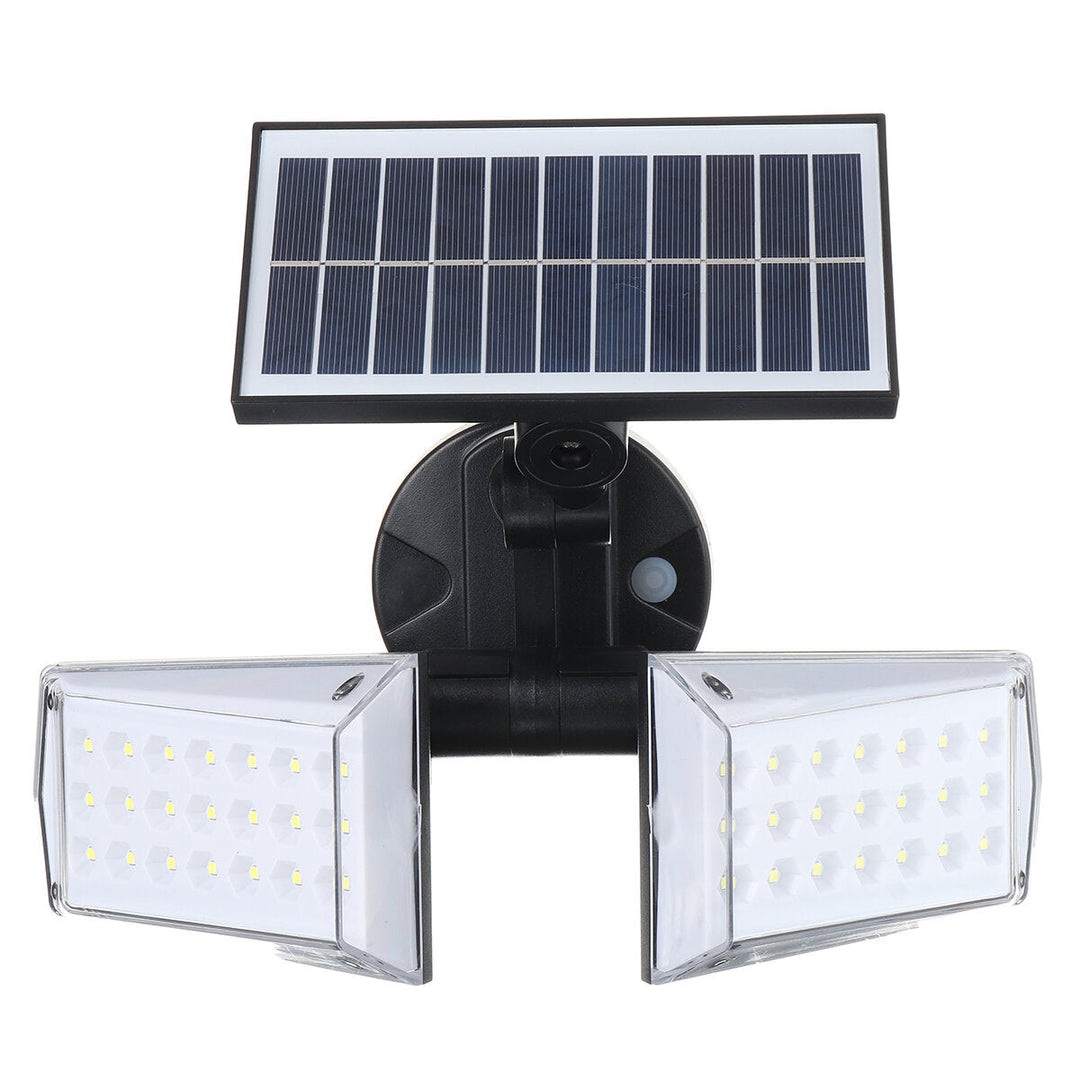 42/80LED Solar Light Body Sensor Wall Street Light Outdoor Garden Lamps IP65 Image 9