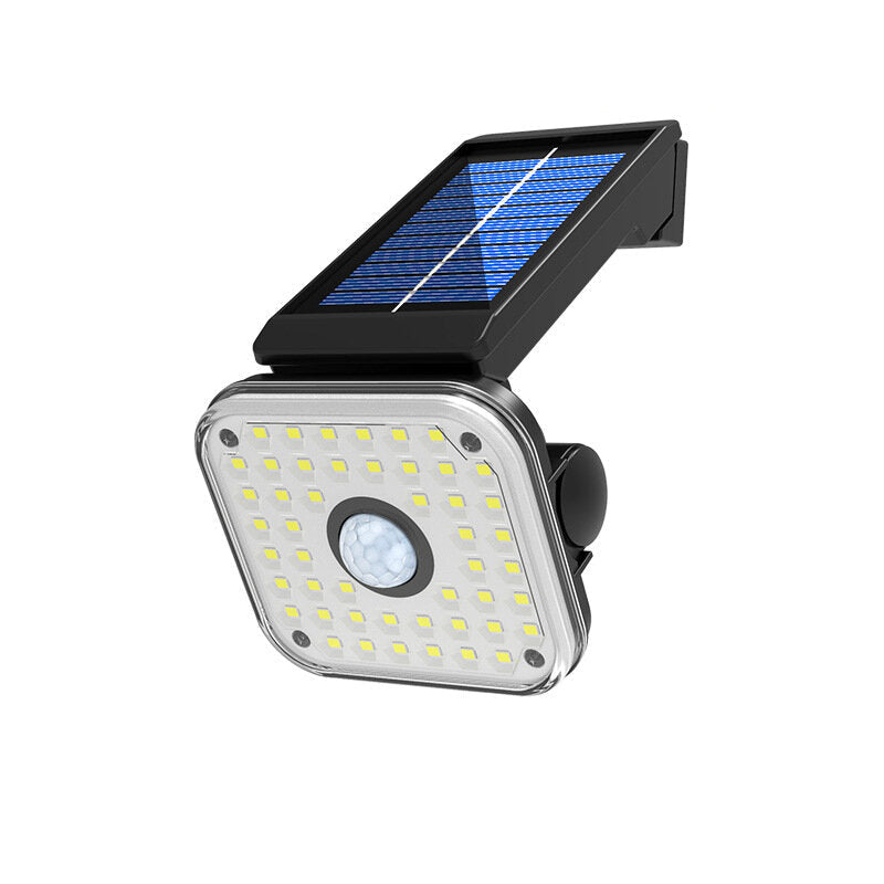 45SMD/54SMD/54COB Solar Light Light+Motion Sensor 3 Modes Security Wall Lamp IP65 Waterproof Outdoor Image 4