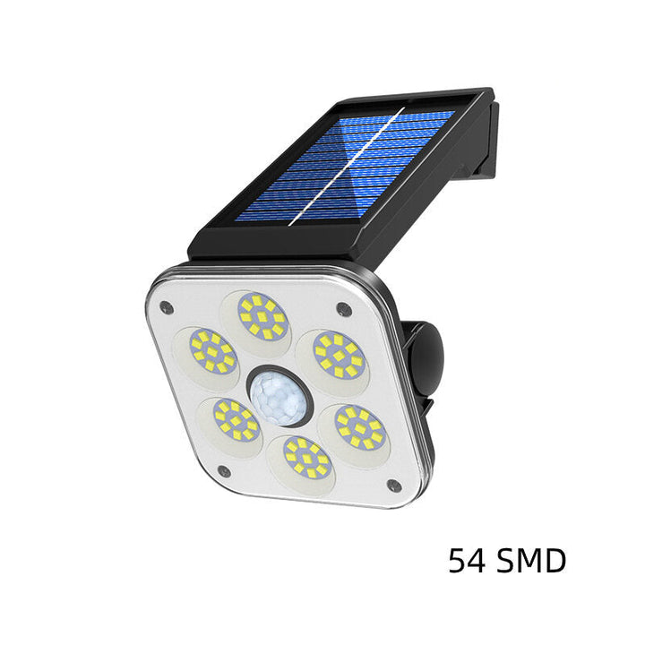 45SMD/54SMD/54COB Solar Light Light+Motion Sensor 3 Modes Security Wall Lamp IP65 Waterproof Outdoor Image 7