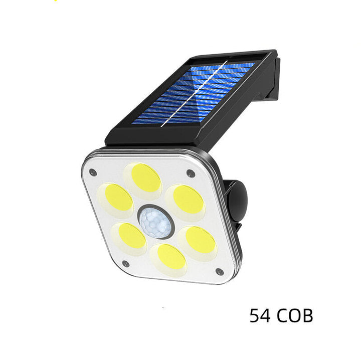 45SMD/54SMD/54COB Solar Light Light+Motion Sensor 3 Modes Security Wall Lamp IP65 Waterproof Outdoor Image 8