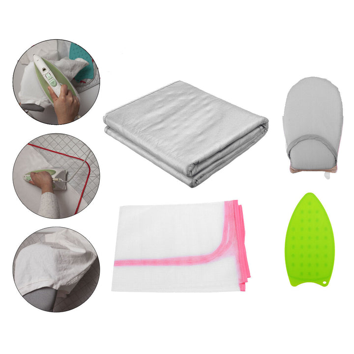 4PCS Portable Ironing Tablecloth Household Electric Iron Iron Protection Mat Useful Iron Protection Pad Image 1