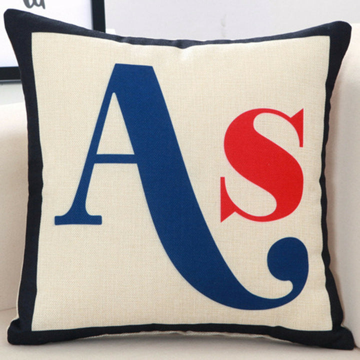 45x45cm Cotton Linen Square Throw Pillow Sofa Cushion Bed Home Decoration Image 6