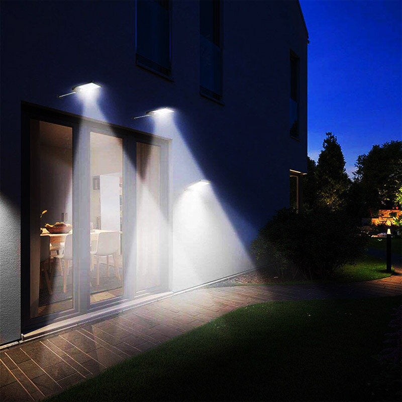 48 LED Solar Light PIR Motion Sensor Security Wall Lamp Outdoor Garden Lighting For Courtyard Street Image 4