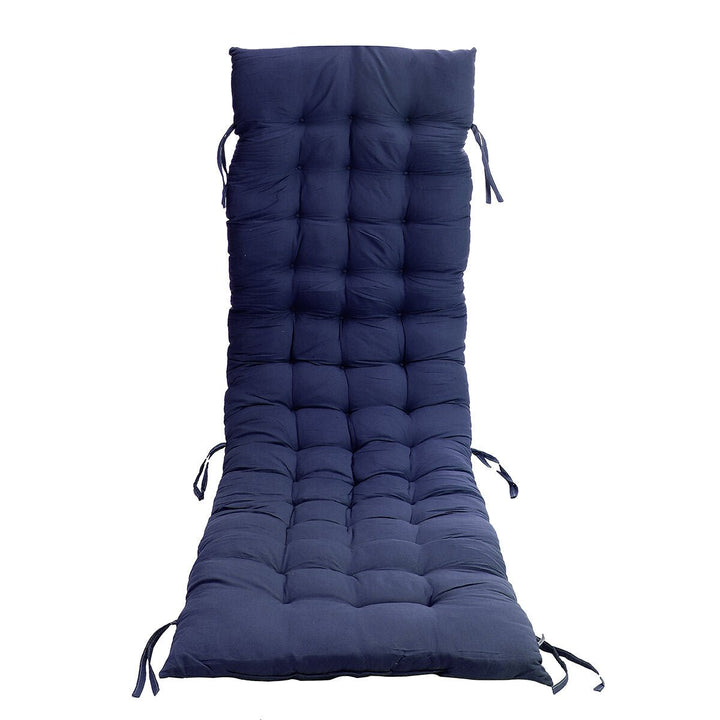 48x170CM Thickened Garden Rocker Upholstery Chair Cushion Foldable Double Sided Outdoor Beach Chair Sleep Seat Pad Image 1