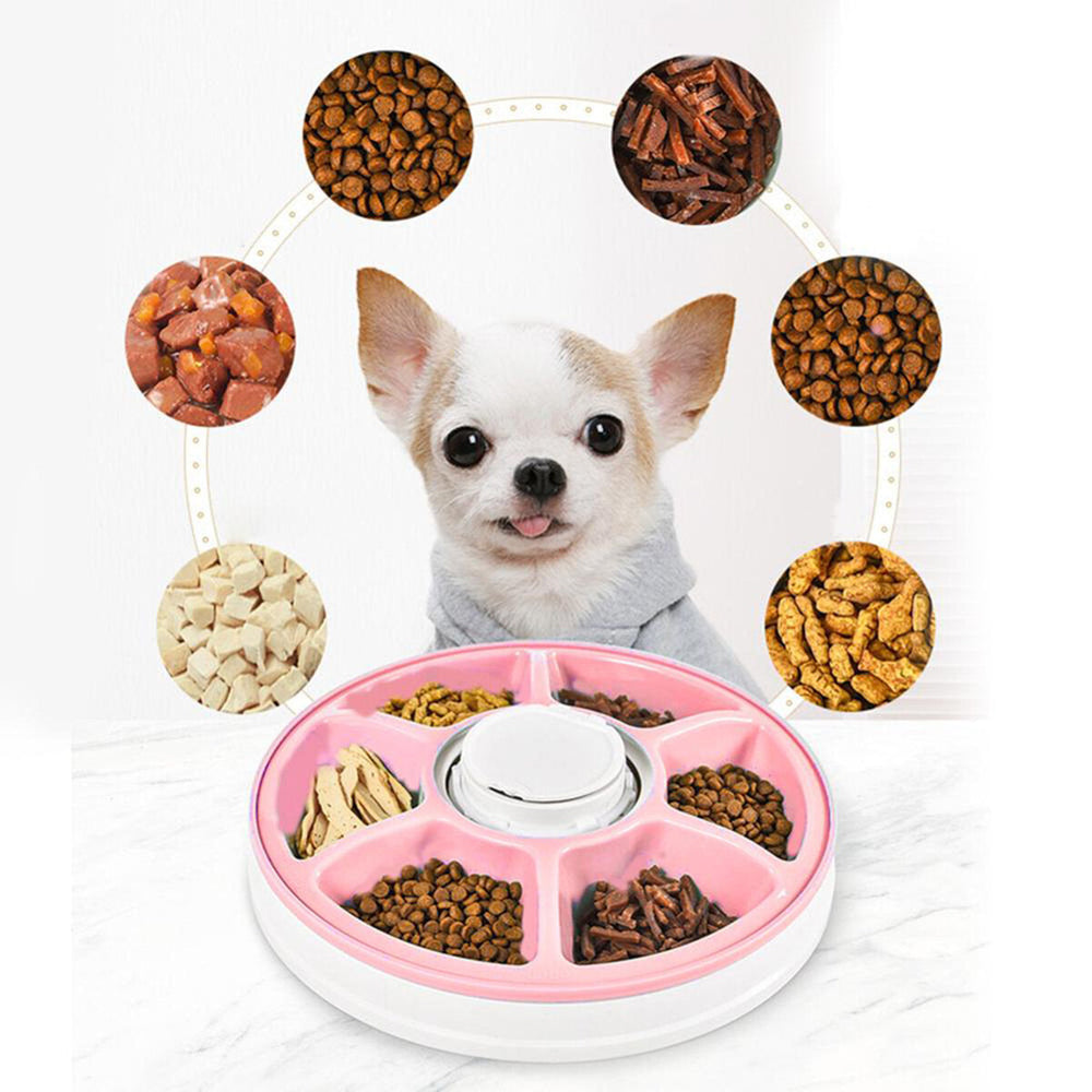 5 Meal Automatic Dog and Cat Feeder Dispenser for Dogs Cats and Small AnimalsWet / Dry Food Universal With Digital Timer Image 2