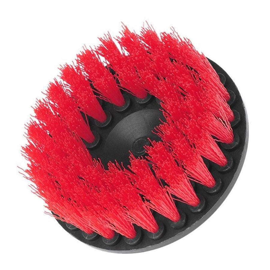 5 Inch Drill Brush Tub Cleaner Scrubber Cleaning Brush for Tile Grout Car Cleaning Image 1