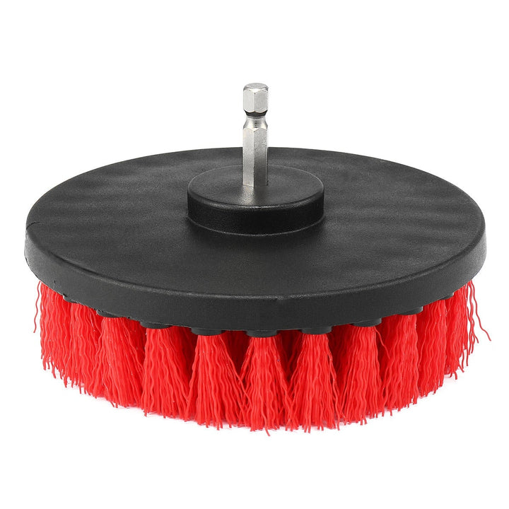 5 Inch Drill Brush Tub Cleaner Scrubber Cleaning Brush for Tile Grout Car Cleaning Image 2