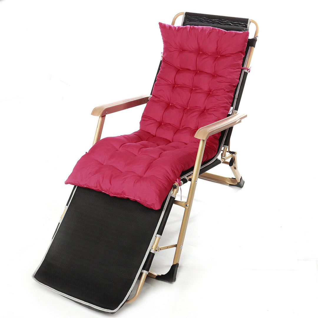 50 Inch Lounge Bench Cushion Indoor Outdoor Chaise Lounger Cushions Rocking High Back Chair Cushion for Home Office Sofa Image 8