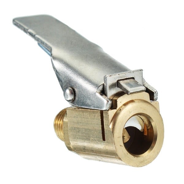 5/16 Inch Brass Tire Valve Connector for 8mm Bore Hose Image 1