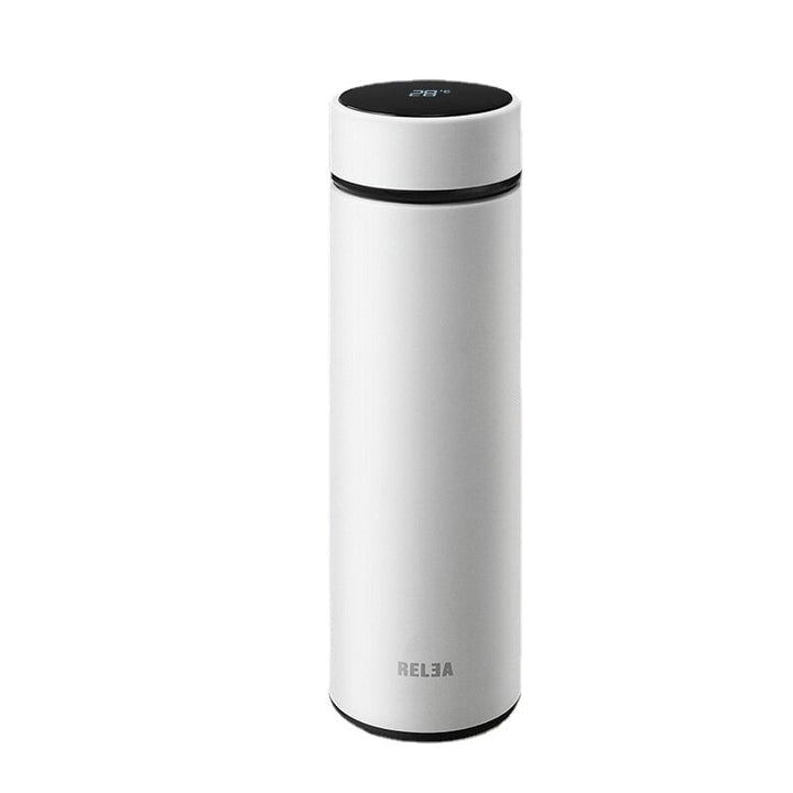 500ml Insulated Cup Smart LCD Temperature Display Water Bottle Stainless Steel Vacuum Thermos Camping Travel Image 10