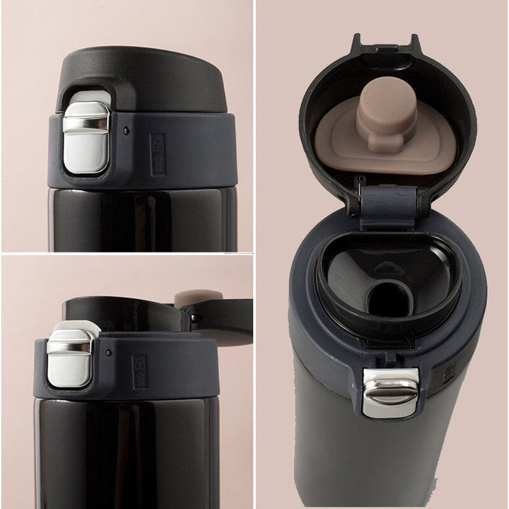 500ML Vacuum Thermos 304 Stainless Steel Insulated Cup Lightweight Water Bottle Outdoor Camping Picnic Image 3