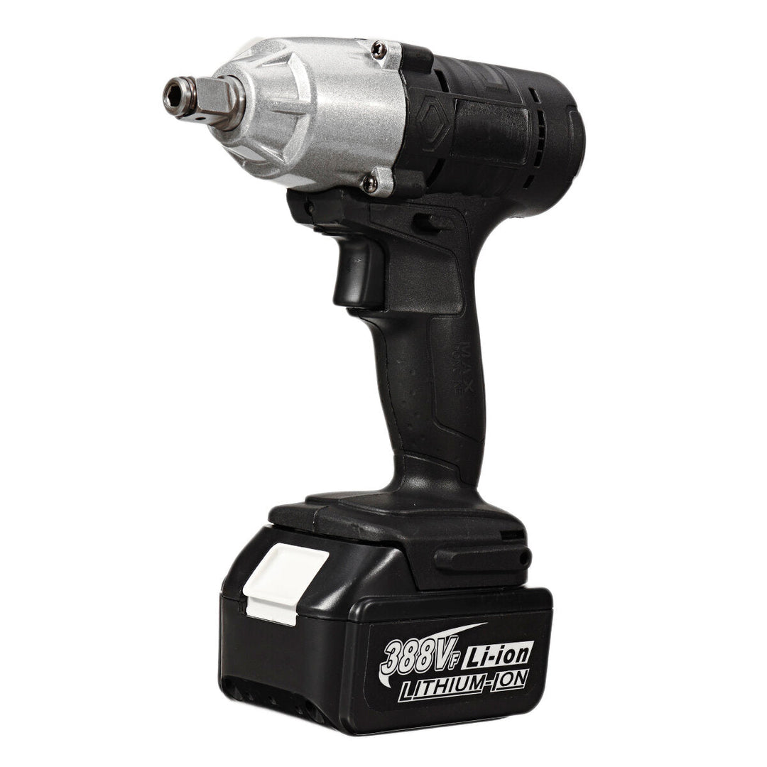 588N.M 1/2" LED Cordless Electric Impact Wrench Drivers Tool W/ None/1/2 Battery Also For Makita 18V Battery Image 1