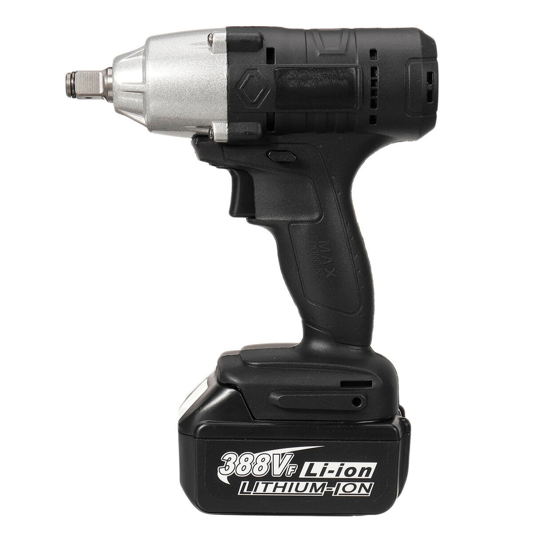 588N.M 1/2" LED Cordless Electric Impact Wrench Drivers Tool W/ None/1/2 Battery Also For Makita 18V Battery Image 10