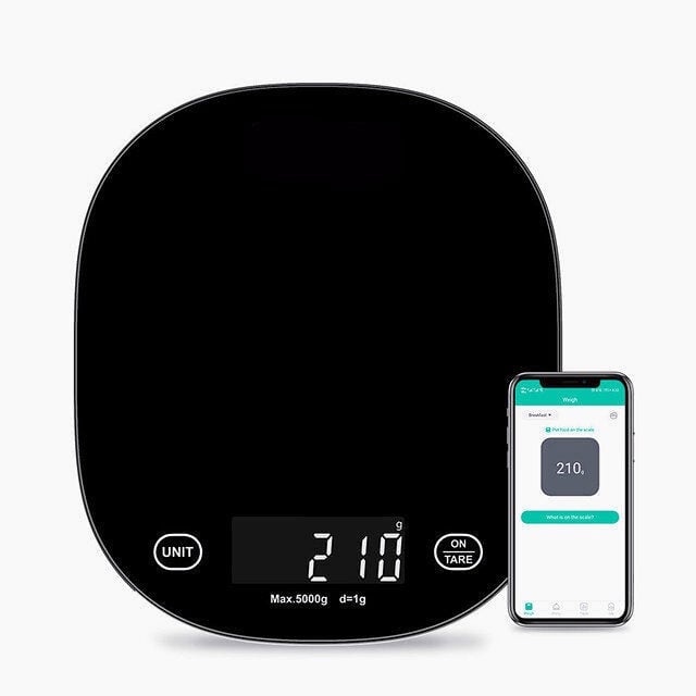 5kg Smart Kitchen Scale Bluetooth APP Electronic Scales Digital Food Weight Balance Measuring Tool Nutrition Analysis Image 5