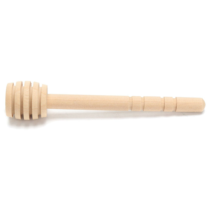 50pcs Wooden Jam Honey Dipper Wood Stirring Rod Stick Spoon Dip Drizzler 8/10/16cm Image 6