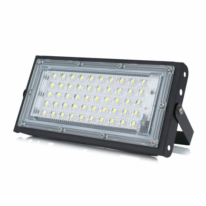 50W RGB LED Flood Light AC 220V 230V 240V Outdoor Floodlight Spotlight IP65 Waterproof LED Street Lamp Landscape Image 2