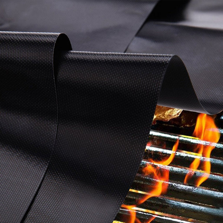 5pcs BBQ Grill Mat Barbecue Outdoor Baking Non-stick Pad Reusable And Easy To Clean Cooking Mat Image 3