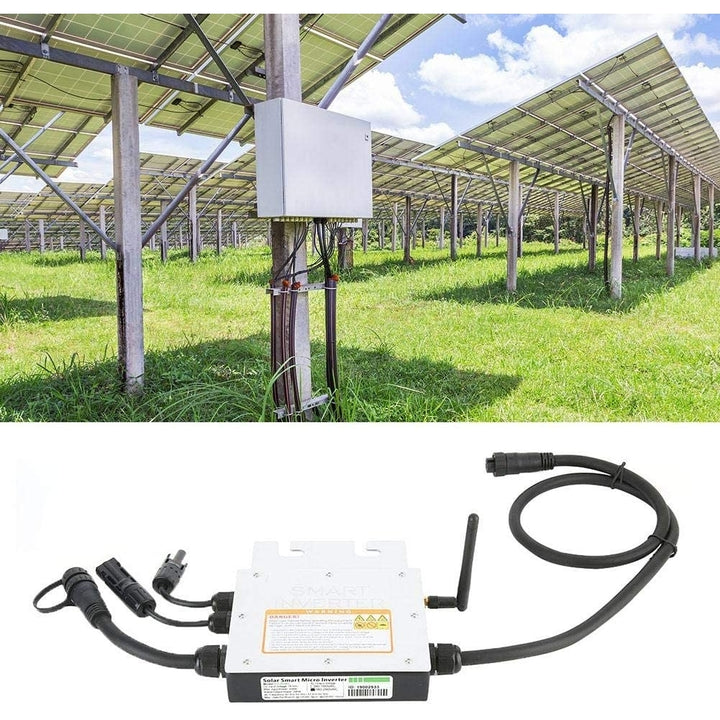 600W 700W Micro Solar Panel Smart Inverter Pure Sine Wave Home 36V MPPT On Grid Tie Inversor Ip65 for 110V 220V AC Image 4