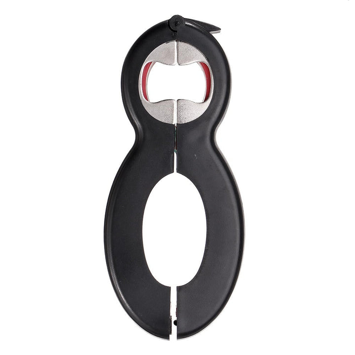 6 in 1 Multi Function Can Bottle Opener Jar Gripper Kitchen Tools Image 2