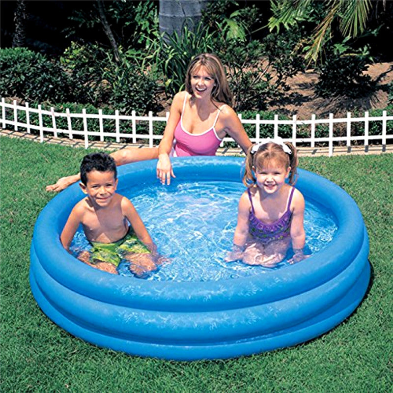 66x15.7inch 481L Inflatable Swimming Pool Summer Holiday Children Paddling Pools Beach Family Game Water Fun Play Image 4