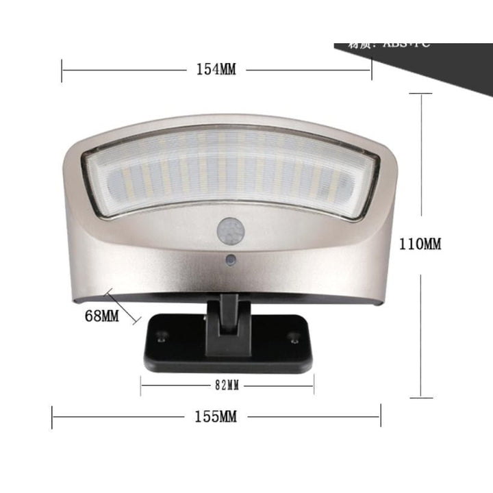 7.5 W 45 Degrees rotatable IP65 Waterproof Multifunction 36 LED Solar Light DC3.7V Image 6