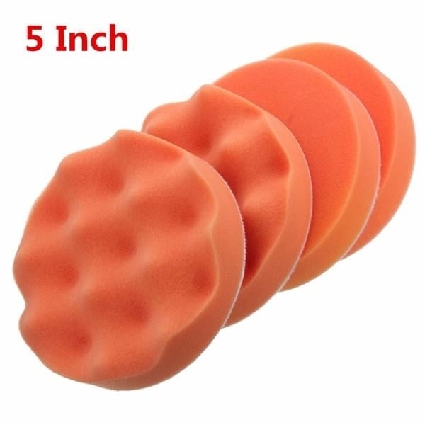 7pcs 3/4/5/6/7 Inch Buffing Pad Set M14 Thread Backer Plate Drill Adapter Polishing Buffing for Car polisher Image 12