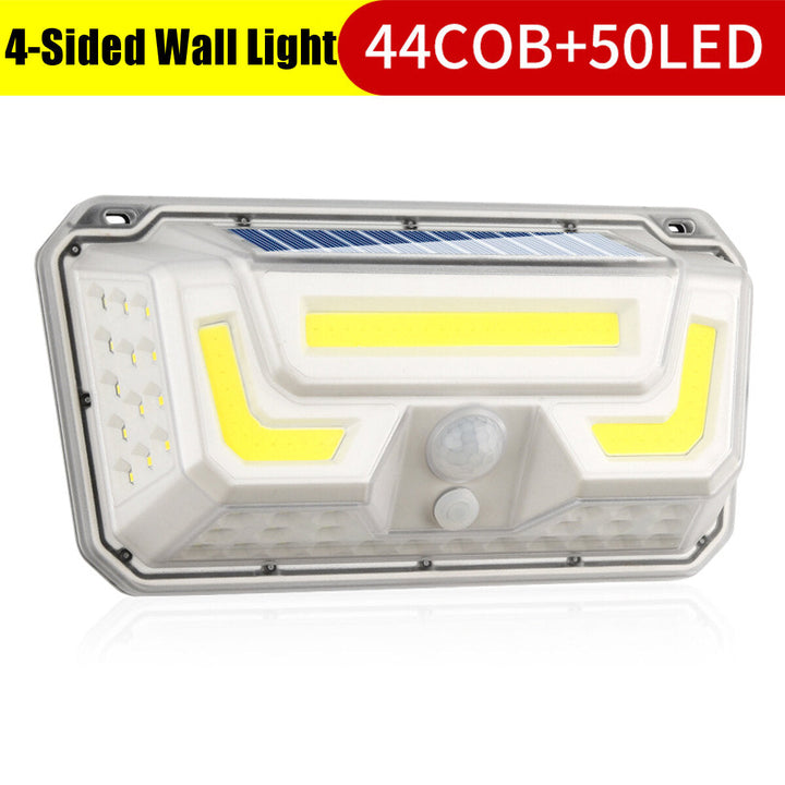 73LED Solar Lights Motion Sensor Wall Light Outdoor Waterproof Garden Yard Lamp Image 5