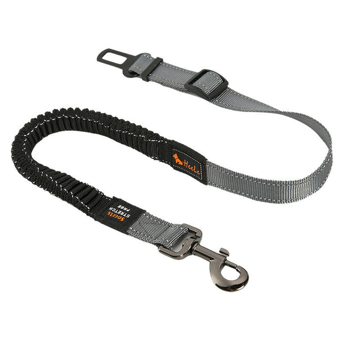 74-142cm Adjustable Pet Leashes Dog Car Seat Belt Traction Rope Walking Leading Collar Image 12