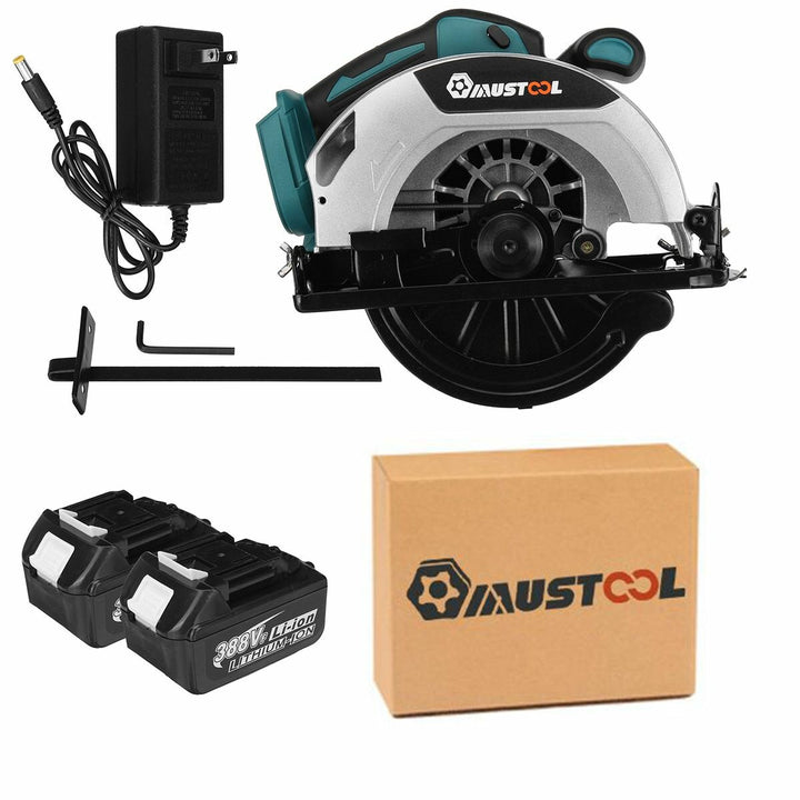 7inch Brushless Electric Circular Saw Handle Cordless Electric Saw Power Tools Cutting Machine For Makita 18V Battery Image 11