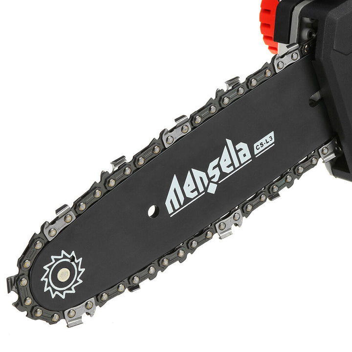 8 Inch Cordless Brushless Electric Chain Saw W/ 4Ah Battery Rechargeable Chainsaw Image 9