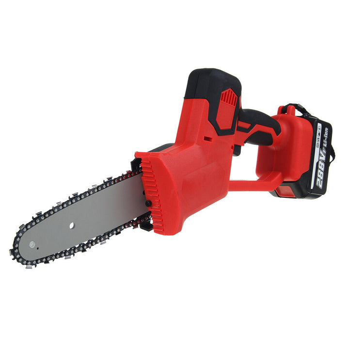 8 Inch Electric Chainsaw Cordless Wood Cutter One-Hand Saw Woodworking Saw Image 5