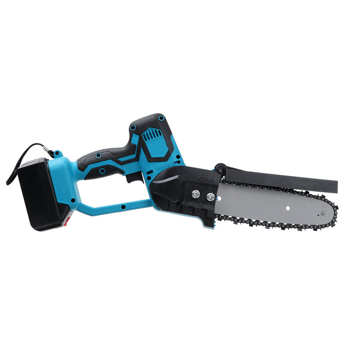 8" Rechargeable Electric Chainsaw Chain Saw Handheld Cutting Tool Image 8