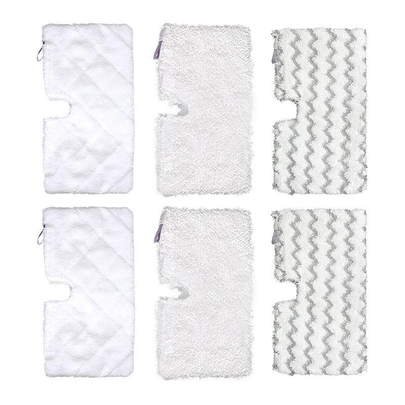 6pcs Washable Microfiber Mop Pads Replacements for Shark 3500 Steam Pocket Mop Parts Accessories Image 1