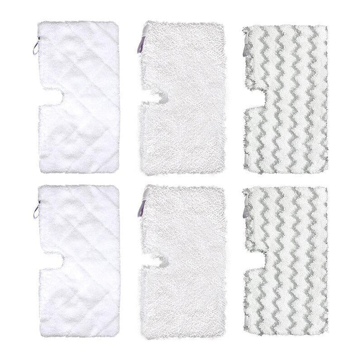 6pcs Washable Microfiber Mop Pads Replacements for Shark 3500 Steam Pocket Mop Parts Accessories Image 1