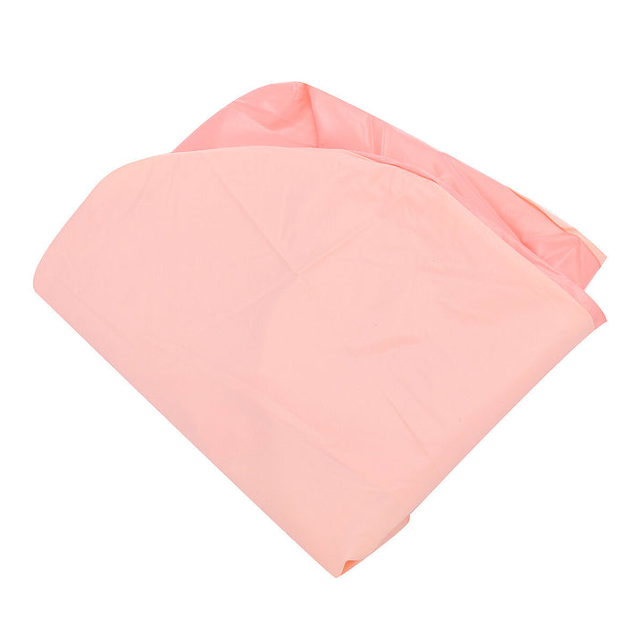 70cm Adult Folding Bath Barrel Insulation Cover for Bathroom Pink Image 4