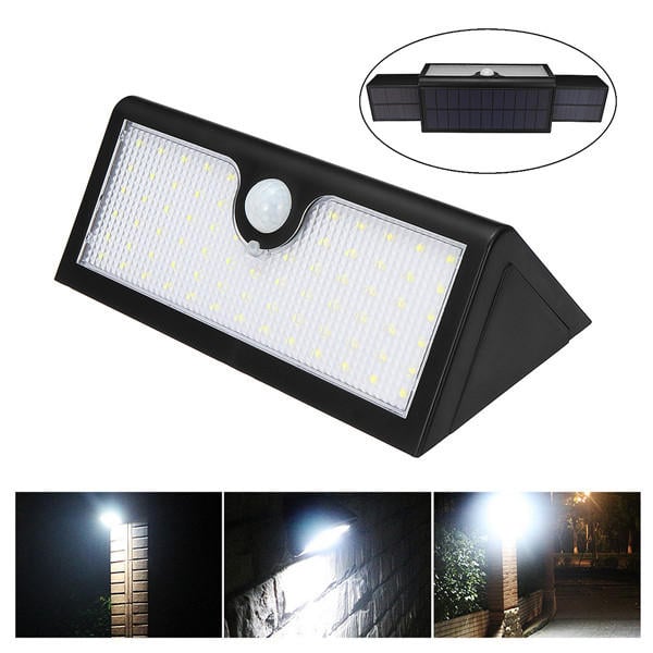 71 LED Solar Lights Outdoor Waterproof Wall Lamp for Home Garden Security Image 5