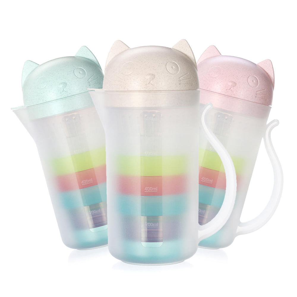 800ML Outdoor Portable Strainer Cup Water Bottle Teapot Juice Drinking Mug Kettle Image 2