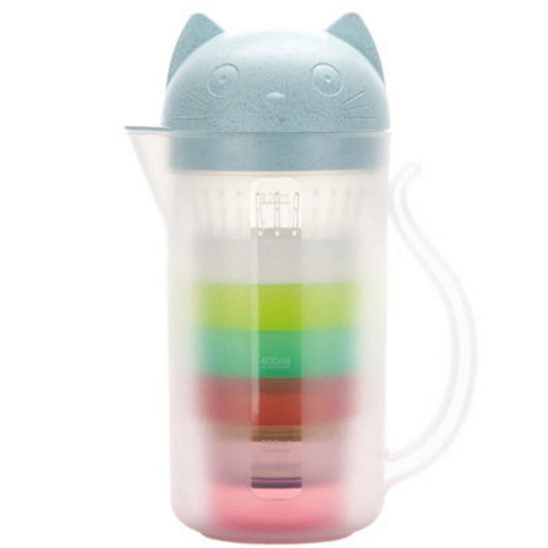 800ML Outdoor Portable Strainer Cup Water Bottle Teapot Juice Drinking Mug Kettle Image 1