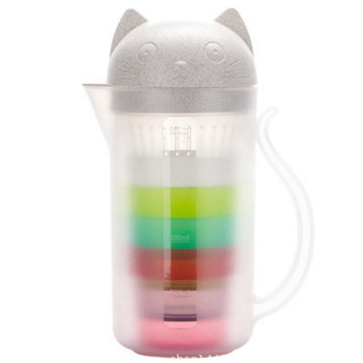 800ML Outdoor Portable Strainer Cup Water Bottle Teapot Juice Drinking Mug Kettle Image 6