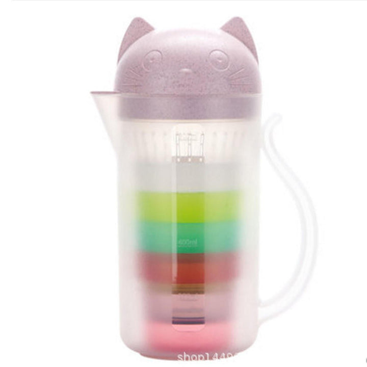 800ML Outdoor Portable Strainer Cup Water Bottle Teapot Juice Drinking Mug Kettle Image 7