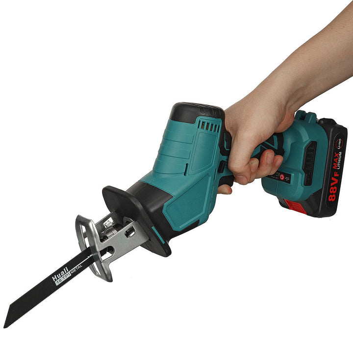 88VF 15mm 3000rpm Portable Electric Cordless Reciprocating Saw Rechargeable Woodworking Power Tools Image 4