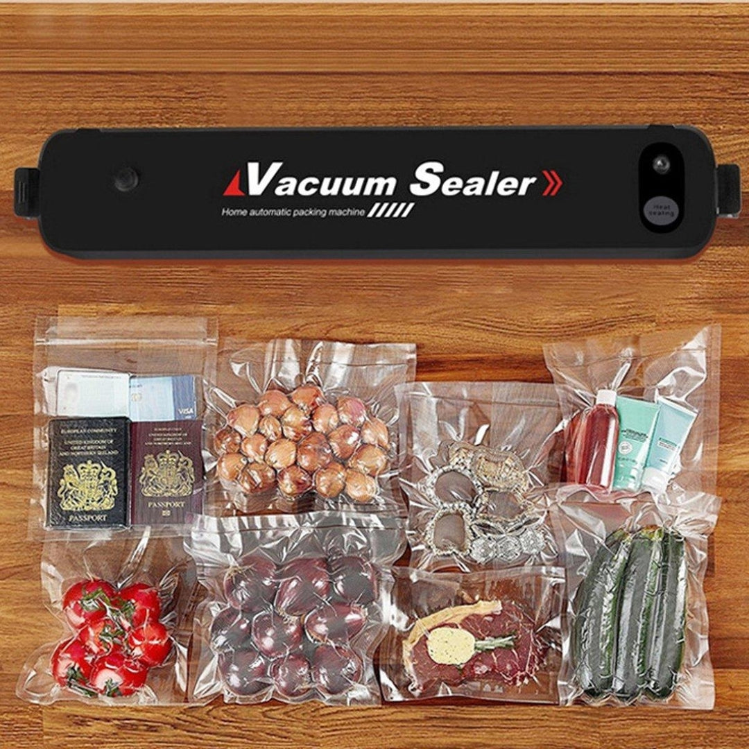 90W Automatic Vacuum Fresh Food Sealer Package Sealing Machine+15 Bags Image 10