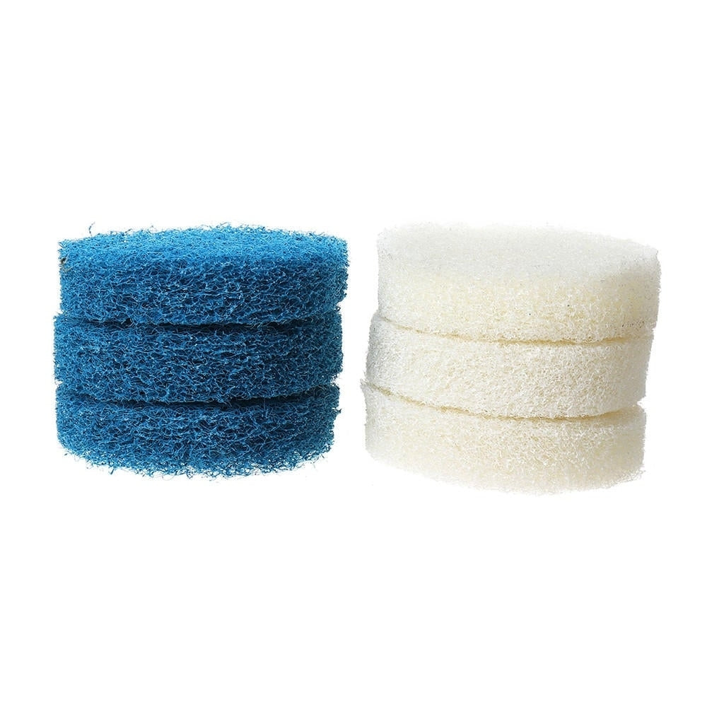 8pcs 4 Inch Bathroom Kitchen Drill Cleaning Brush Pads Scouring Pad For Bathtubs Tile Image 2