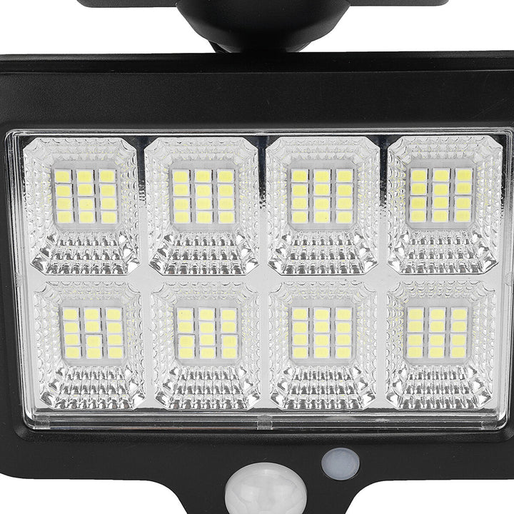 96/120/160 LED Solar Motion Sensor Lights Security Wall Lamp Floodlight Remote Control Image 5