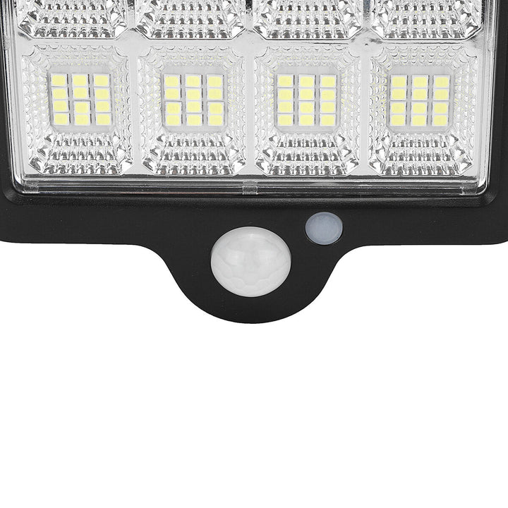 96/120/160 LED Solar Motion Sensor Lights Security Wall Lamp Floodlight Remote Control Image 6