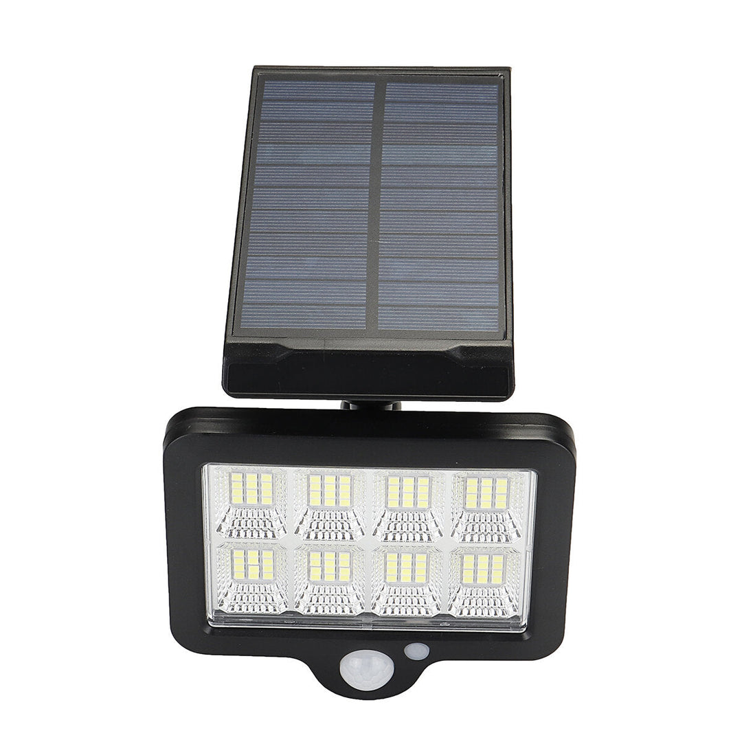 96/120/160 LED Solar Motion Sensor Lights Security Wall Lamp Floodlight Remote Control Image 7