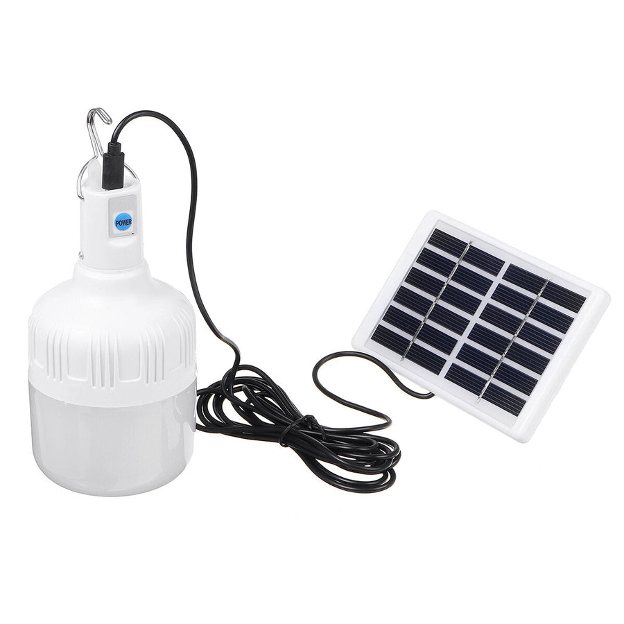 80W Waterproof USB Charging Solar Charging Camping Light Solar Light Fishing Lamp Hooking Lighting Image 1