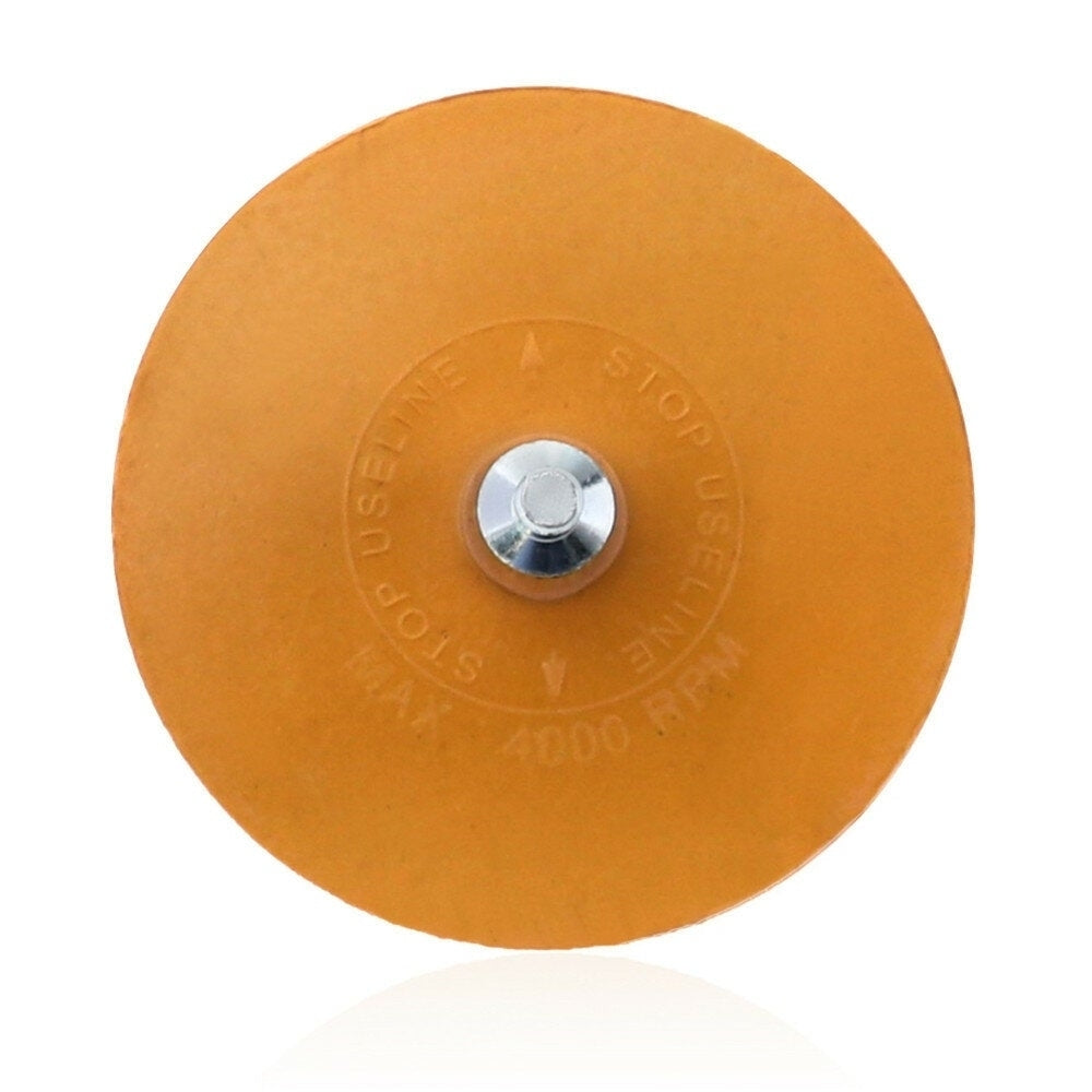 88mm Rubber Eraser Wheel with Drill Adapter Pinstripe Double Sided Adhesive Vinyl Decal Graphics Removal Tool Image 3